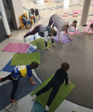 Yoga at Kinder