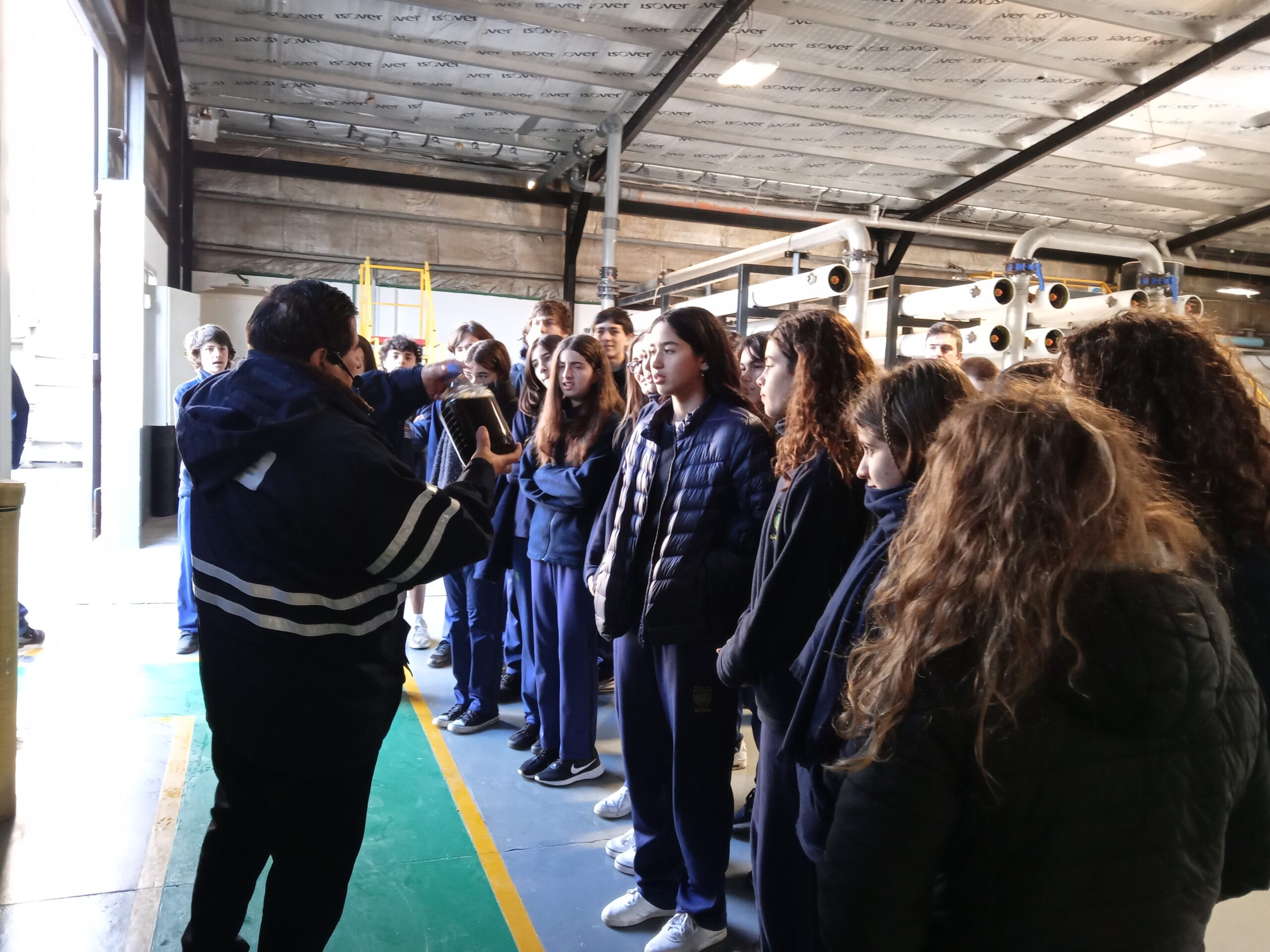 Y10 Olivos visited the Norte III plant of CEAMSE