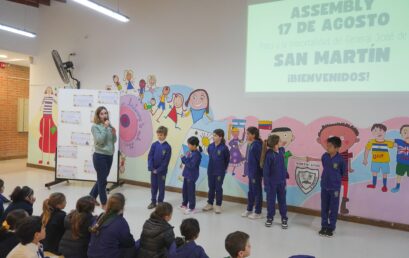 Assembly in honour of Jose De San Martin