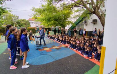 Primary School Choir Performance for Kindergarten