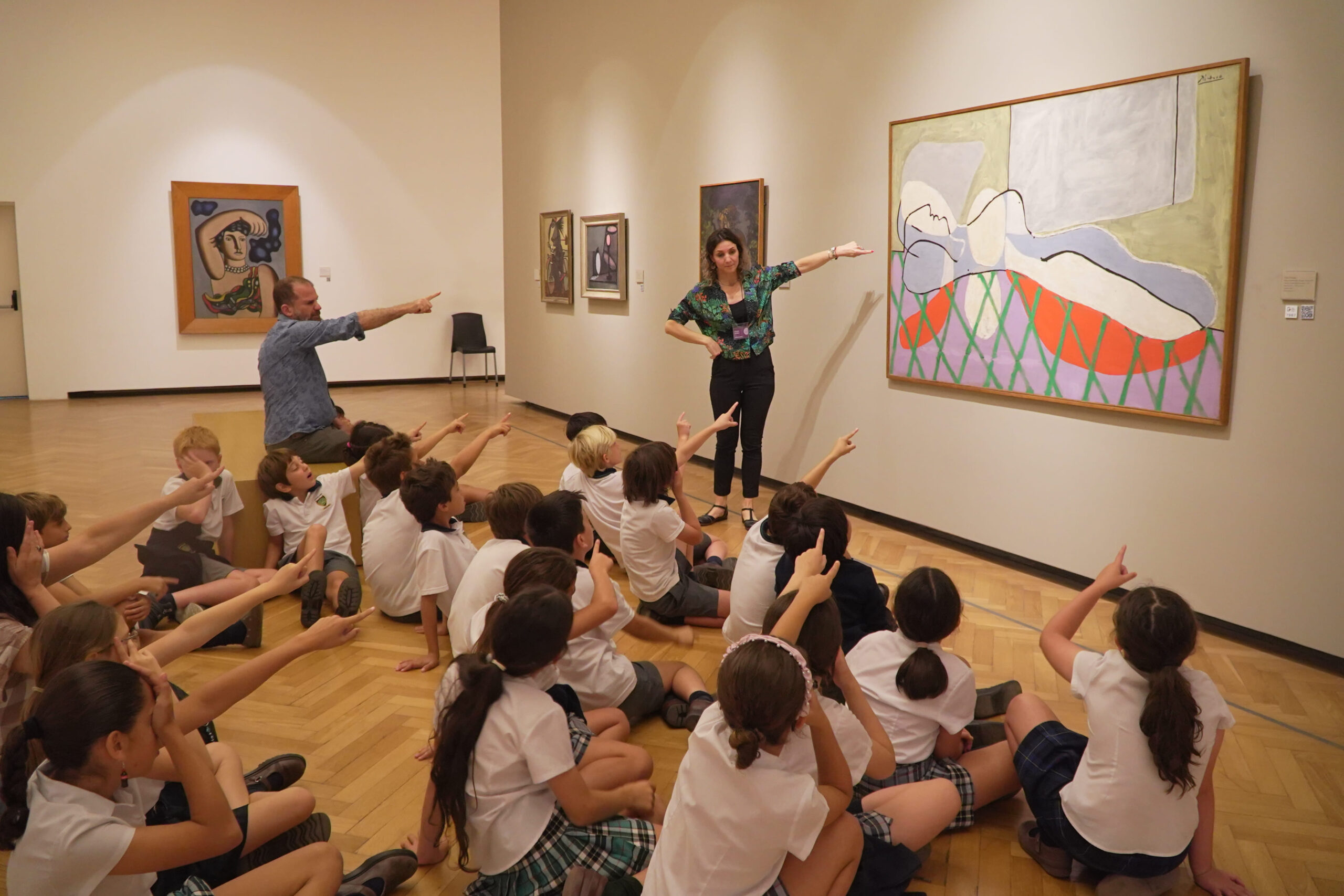 Y4 visited the National Fine Arts Museum